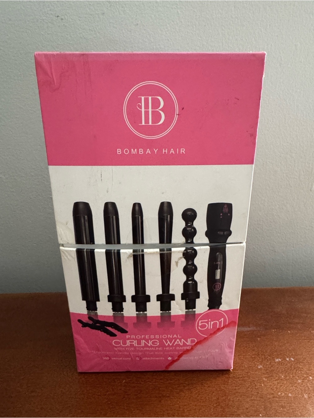 Bombay 5-in-1 Curling Wand Set